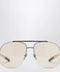 GUCCI Gold navigator sunglasses