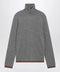 GUCCI Grey cashmere turtleneck sweater