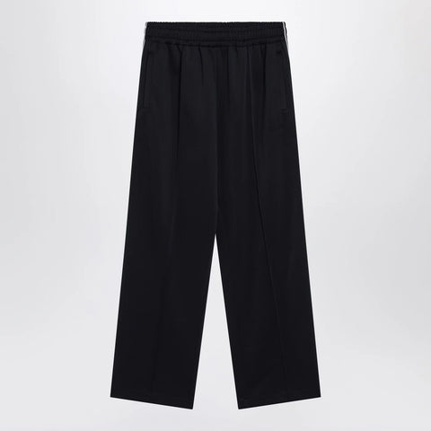GUCCI Navy blue pants in technical jersey