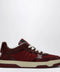 GUCCI Re-Web Sneakers in burgundy GG fabric