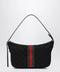 GUCCI Small black Lunetta GG fabric bag