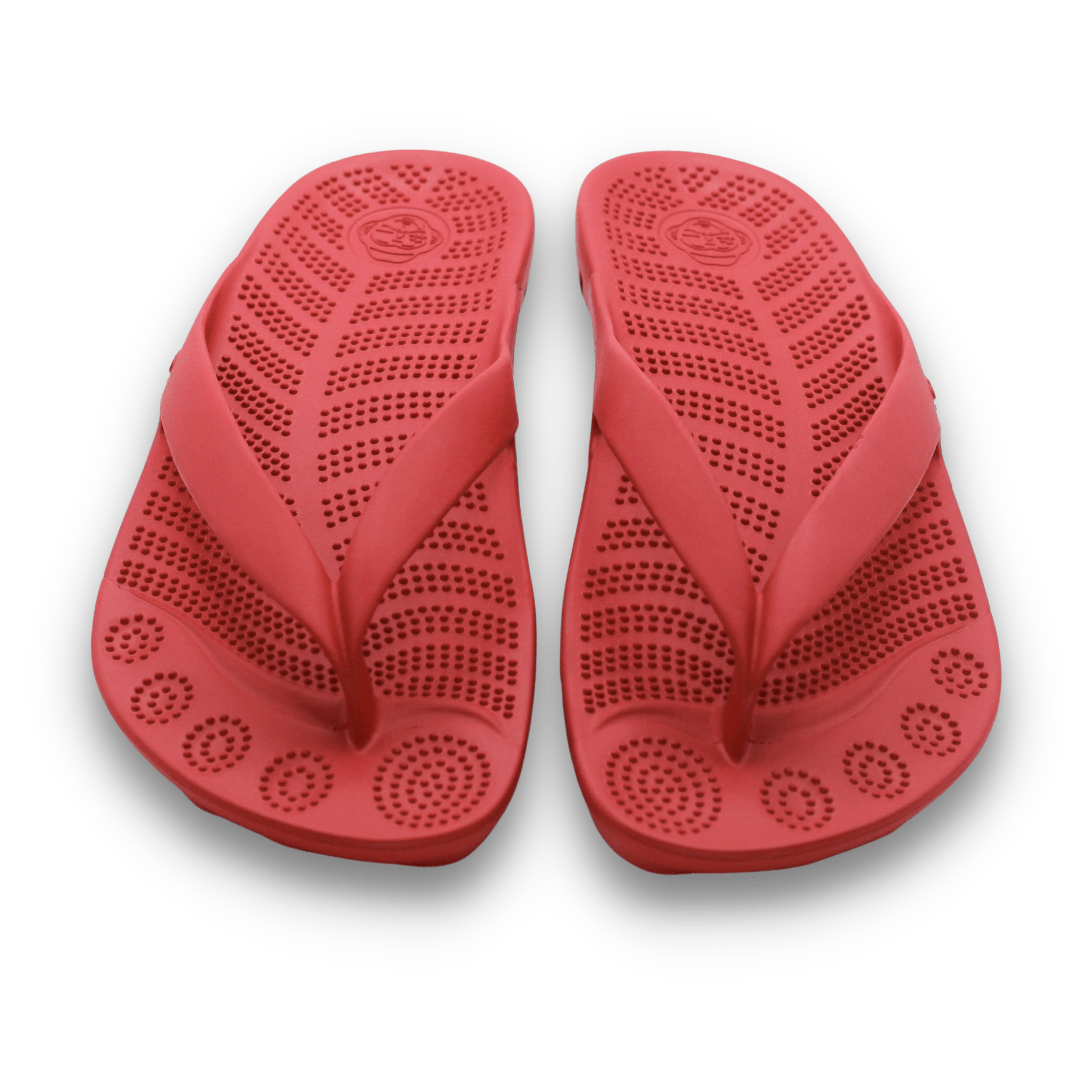 FIRE RED FLIP FLOPS BY GUDO-Shoes-GUDO WORLD-7 MEN / 9 WOMEN-Urbanheer