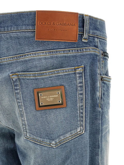 Dolce & Gabbana Logo Plaque Jeans