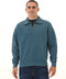 Gabe Mineral Wash Heavy Terry Quarter Zip Pullover