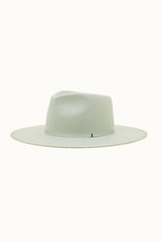 Gabriel - 100% Wool Felt Structed Rancher, Satin Lined, Sage-Hats-Olive & Pique-circumference of 59cm-Urbanheer