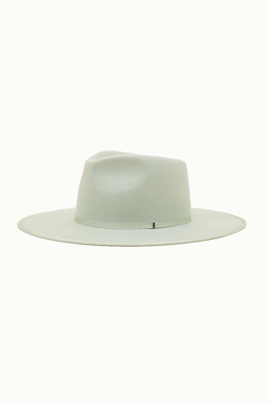 Gabriel - 100% Wool Felt Structed Rancher, Satin Lined, Sage-Hats-Olive & Pique-circumference of 59cm-Urbanheer