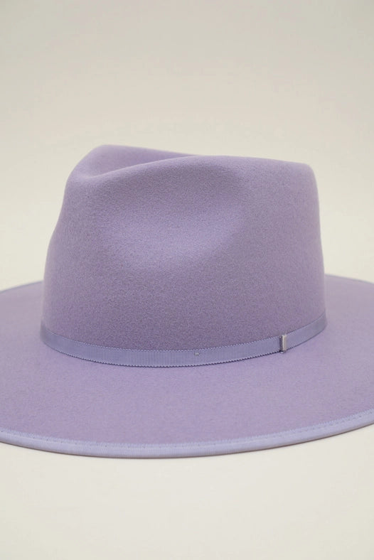 Gabriel - 100% Wool Felt Structed Rancher, Satin Lined, Wisteria-Hats-Olive & Pique-circumference of 59cm-Urbanheer