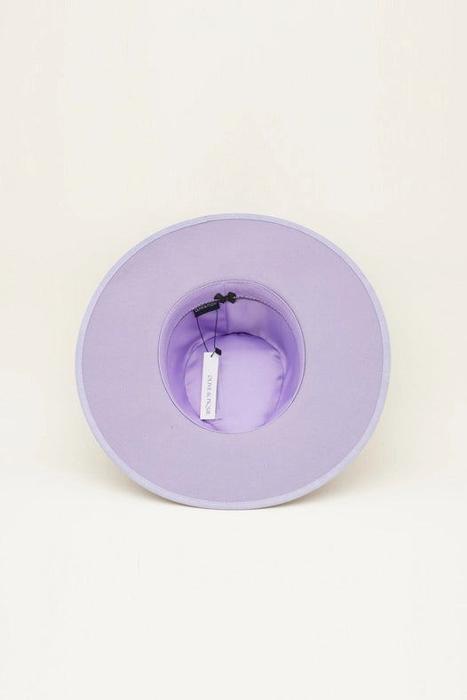 Gabriel - 100% Wool Felt Structed Rancher, Satin Lined, Wisteria-Hats-Olive & Pique-circumference of 59cm-Urbanheer