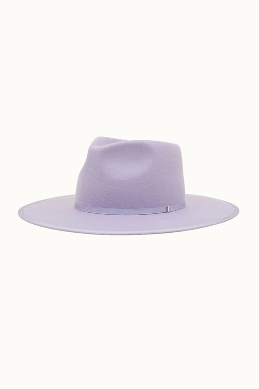 Gabriel - 100% Wool Felt Structed Rancher, Satin Lined, Wisteria-Hats-Olive & Pique-circumference of 59cm-Urbanheer