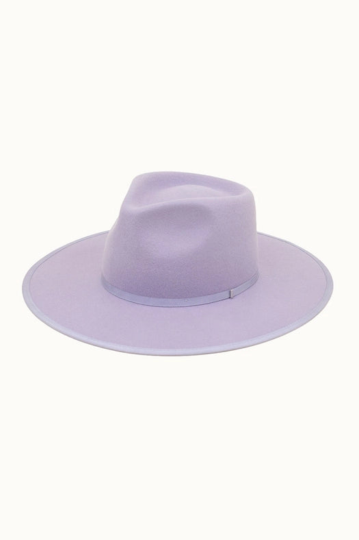 Gabriel - 100% Wool Felt Structed Rancher, Satin Lined, Wisteria-Hats-Olive & Pique-circumference of 59cm-Urbanheer