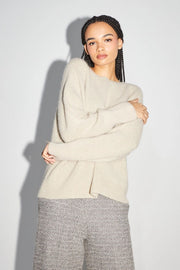 Gabrielle Beige Knitwear-Sweaters-IMPREVU-S-Urbanheer