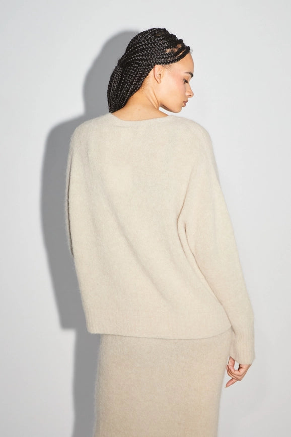 Gabrielle Beige Knitwear-Sweaters-IMPREVU-S-Urbanheer