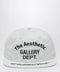 Gallery Dept. White baseball cap with logo embroidery
