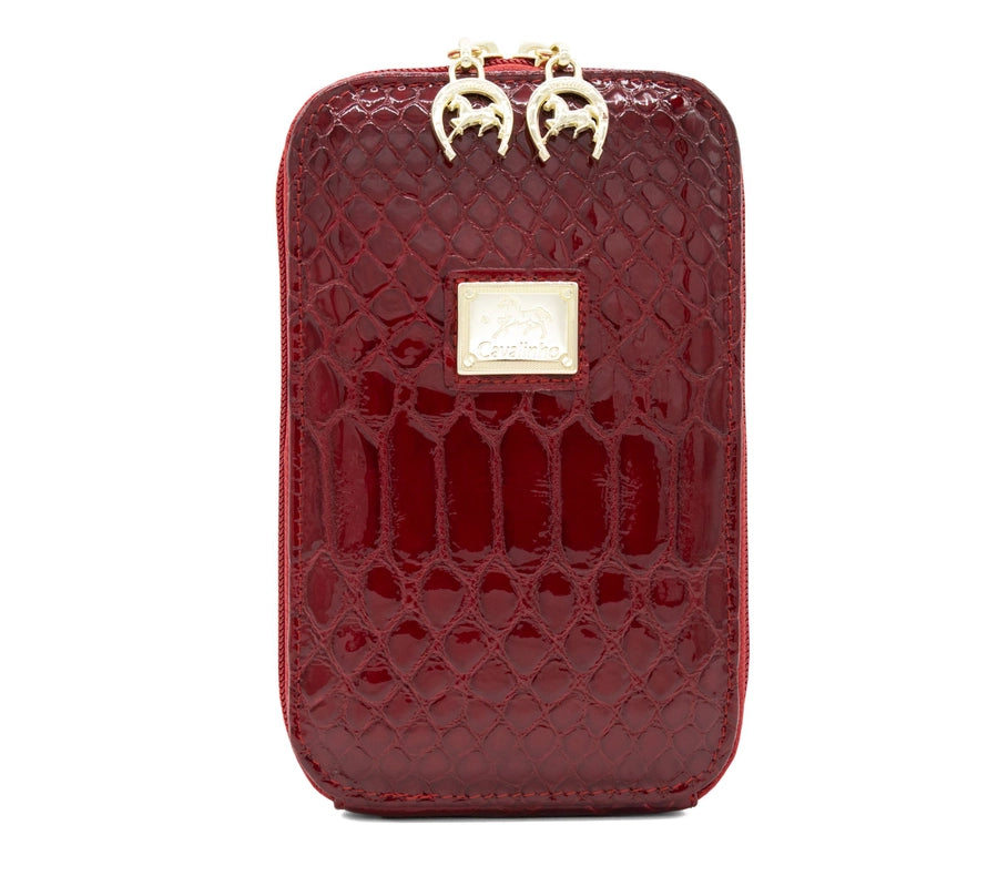 Galope Patent Leather Phone Purse Red-Purse-Cavalinho North America-Red-Urbanheer