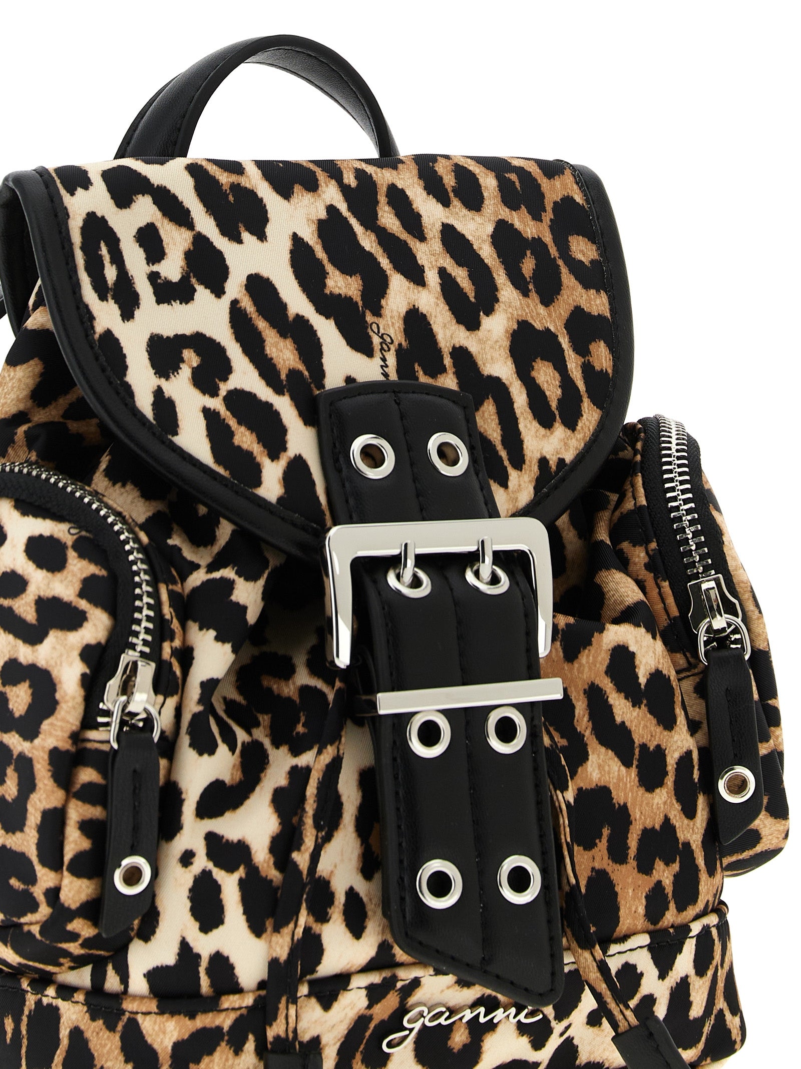 Ganni Animalier Bucky Backpack