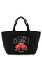 Ganni Black Medium Cherry Tote Shopping Bag