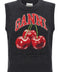 Ganni Cherry Vest