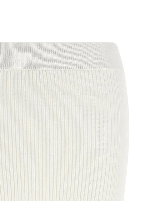 Ganni Cotton Crochet Skirt