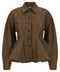 Ganni Crinckled Taffetà Blouse