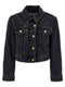Ganni Cropped Denim Jacket