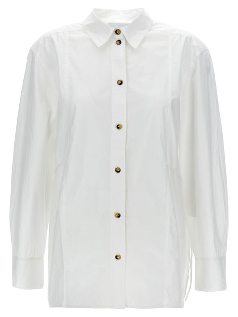 Ganni Lace-up Shirt