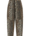 Ganni Leopard Printed Stary Jeans