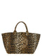 Ganni Leopard Xxl Shopping Bag