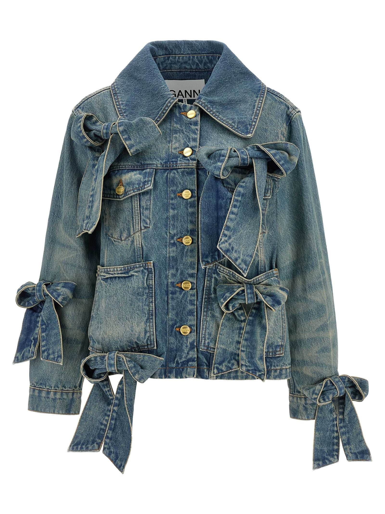 Ganni Light Rigid Denim Jacket