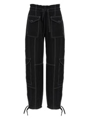 Ganni Light Slub Pocket Pants