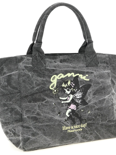 Ganni Medium Fairy Shopping Bag