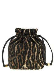Ganni Metallic Bou Bucket Pouch