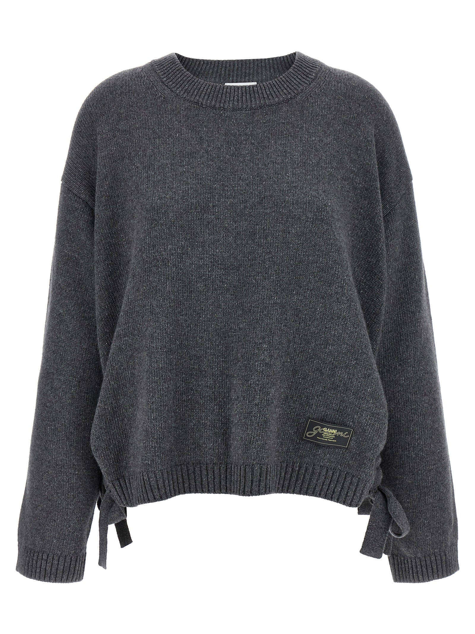 Ganni Side Laces Sweater