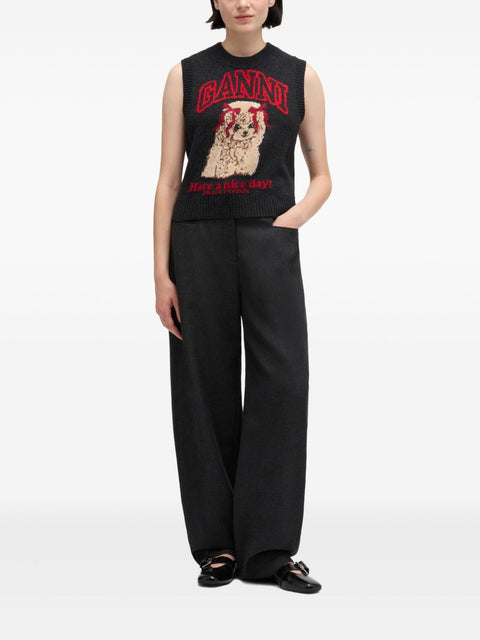 Ganni Wool vest