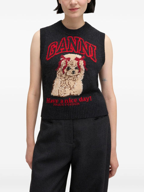 Ganni Wool vest