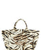 Ganni Xxl Zebra Shopping Bag