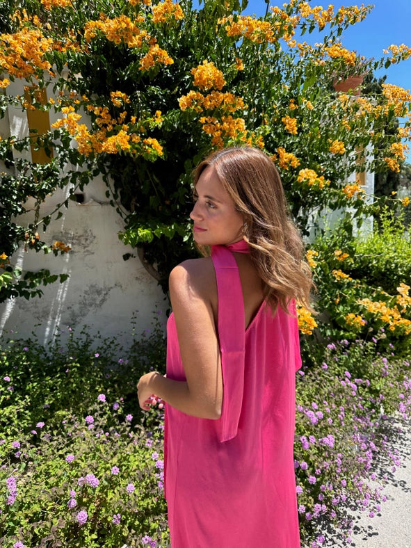 Gara Fuchsia Dress-Dress-Alliwant-OS-FUCHSIA-Urbanheer