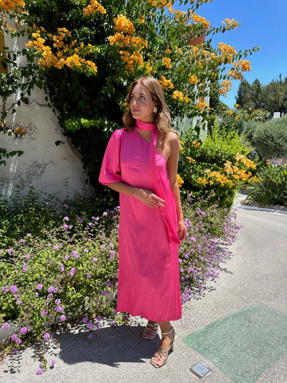 Gara Fuchsia Dress-Dress-Alliwant-OS-FUCHSIA-Urbanheer