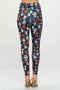Garden of Mushroom Print Leggings-Leggings-LA Soul-S-Urbanheer