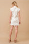 Garment Washed Collared Cargo Twill Dress WHITE-Dress-Blue B-S-WHITE-Urbanheer