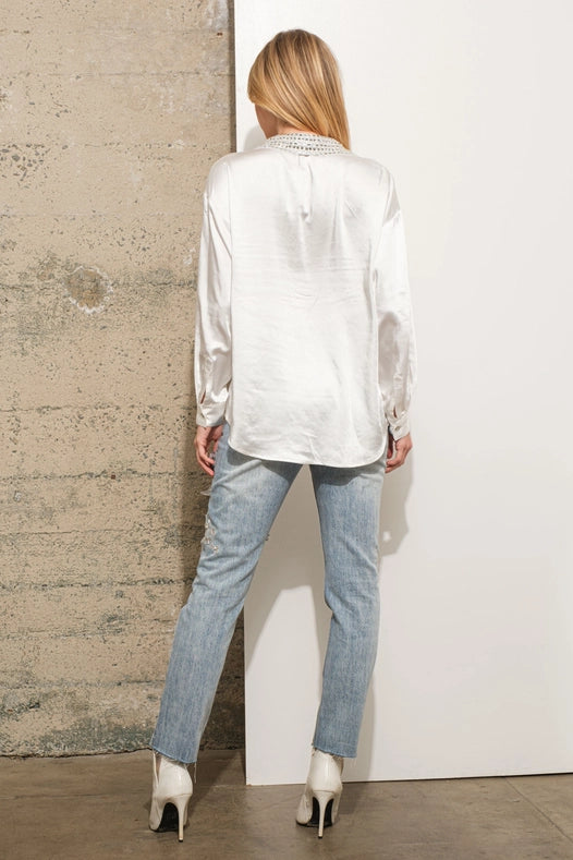 Garment Washed Flower Embellished 3D Denim Jeans-Jeans-Blue B-S-LIGHT WASH-Urbanheer