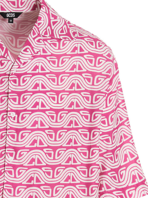 Gcds Waved Logo Shirt