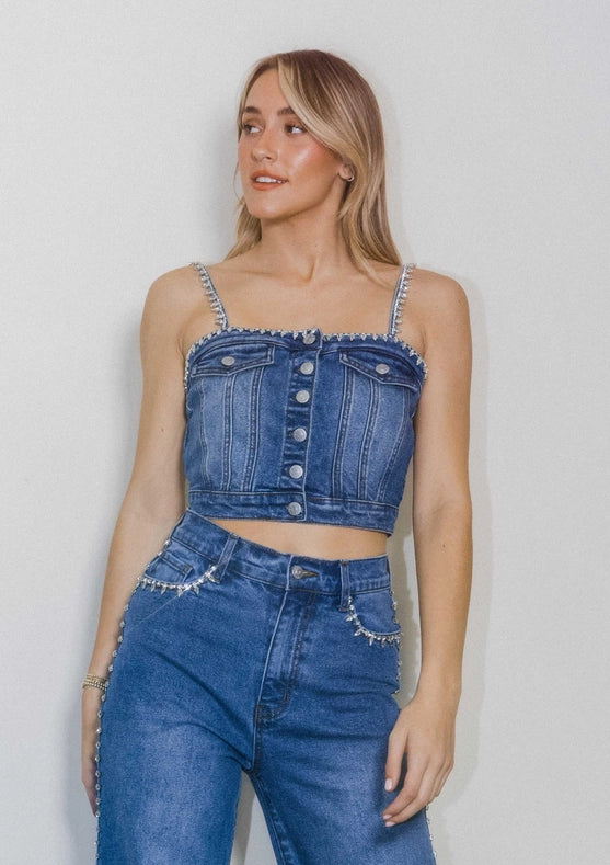 Gemstone Top-TOP-Vibrant M.i.U-S-Medium Stone-Urbanheer