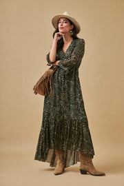 Gf.Ver Dress-Dress-NKN Nekane-S-Green-Urbanheer