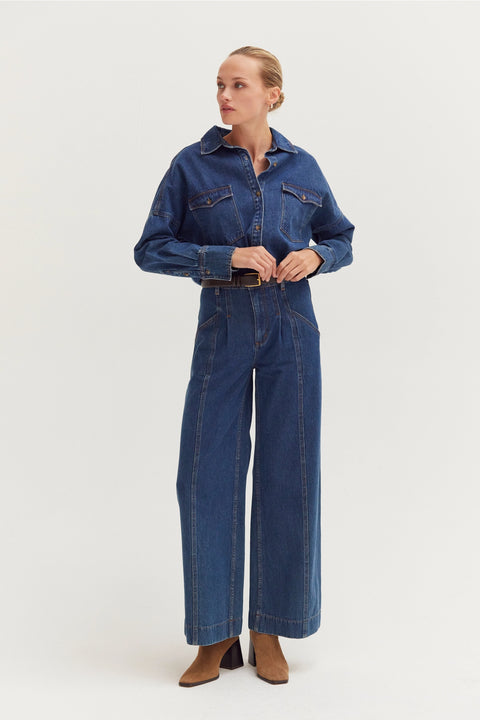 Gianna Flare Denim Pants