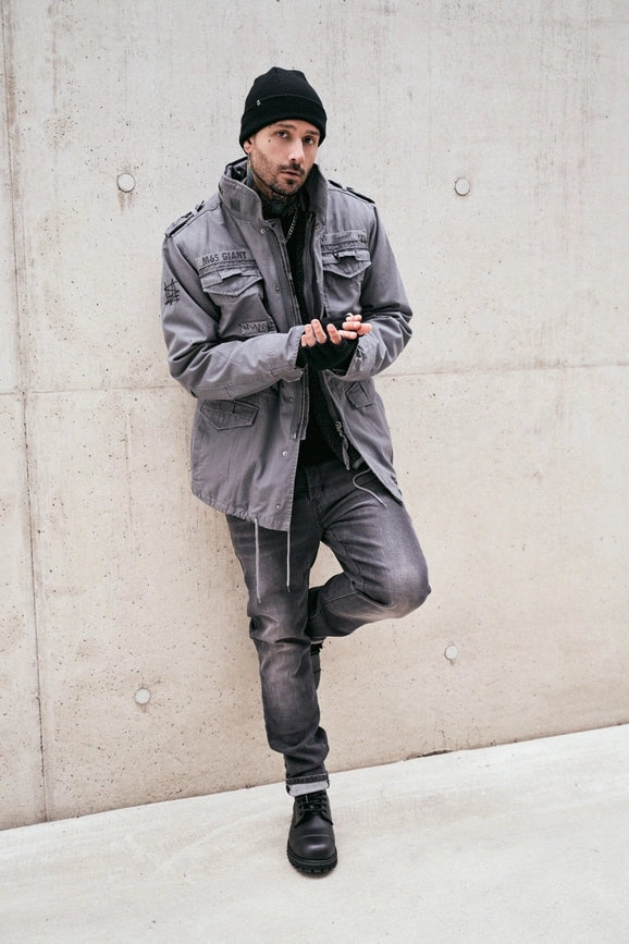 Giant Jacket Charcoal grey-Jackets-Norvine-S-Charcoal grey-Urbanheer