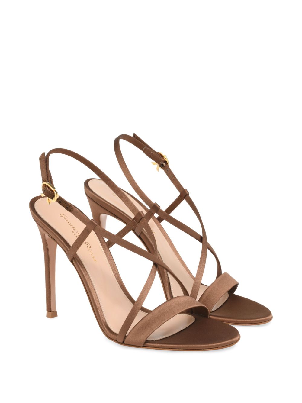 Gianvito Rossi Sandals Leather Brown-Sandals-Gianvito Rossi-36-Urbanheer