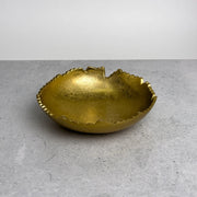 Gilded Texture Bowl-Bowl-India Handicrafts Inc-aluminum-Urbanheer