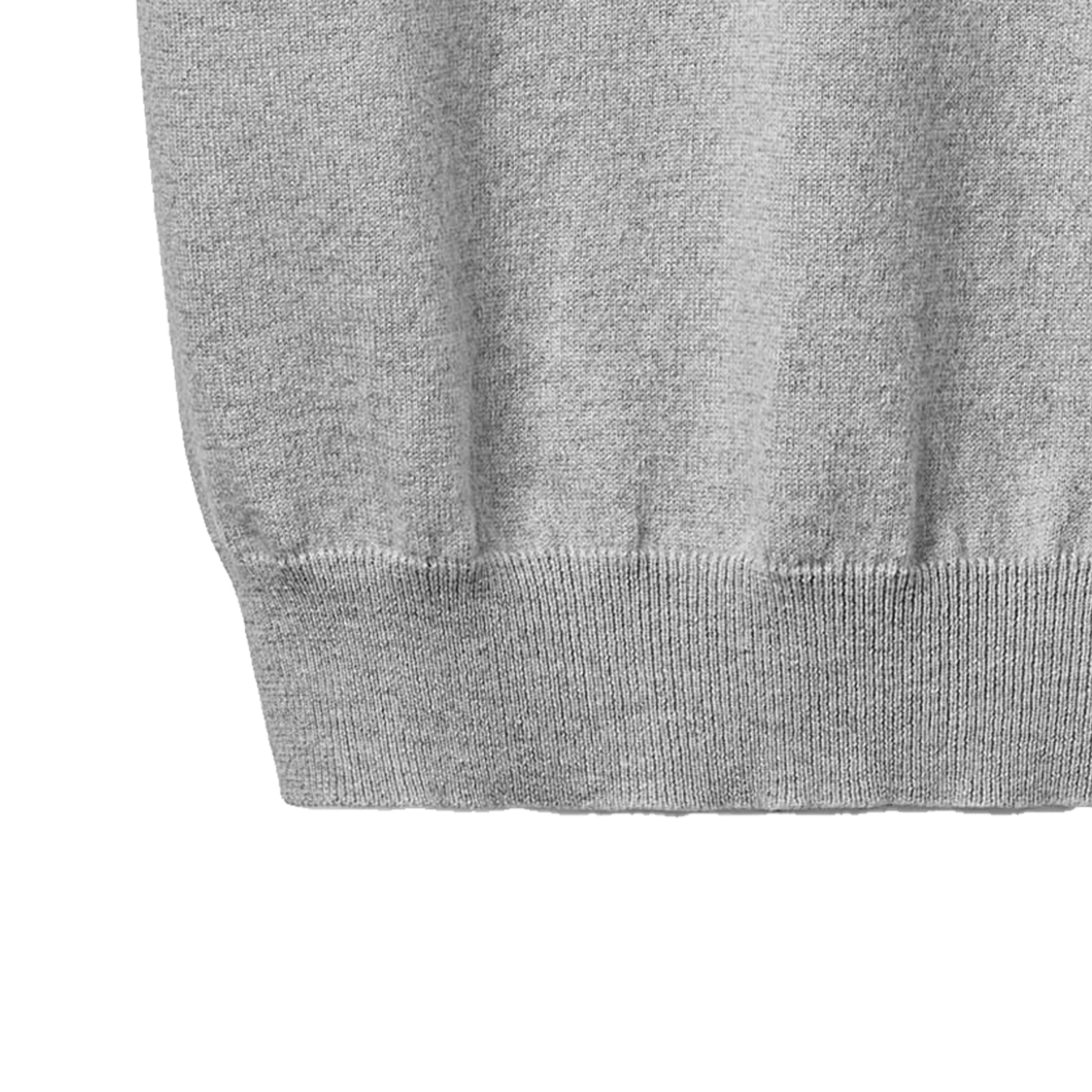 Gilet Uomo Puro Cashmere scollo a V-Gilet Puro Cashmere-Lanaioli Cashmere-IT48-Grigio chiaro-Urbanheer