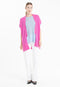 Gilet à manches courtes en cachemire rose barbie femme - RIA 4-kimono femme-Studio Cashmere8-S-M-SC8-01086-rose barbie-Urbanheer