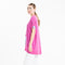 Gilet à manches courtes en cachemire rose barbie femme - RIA 4-kimono femme-Studio Cashmere8-S-M-SC8-01086-rose barbie-Urbanheer